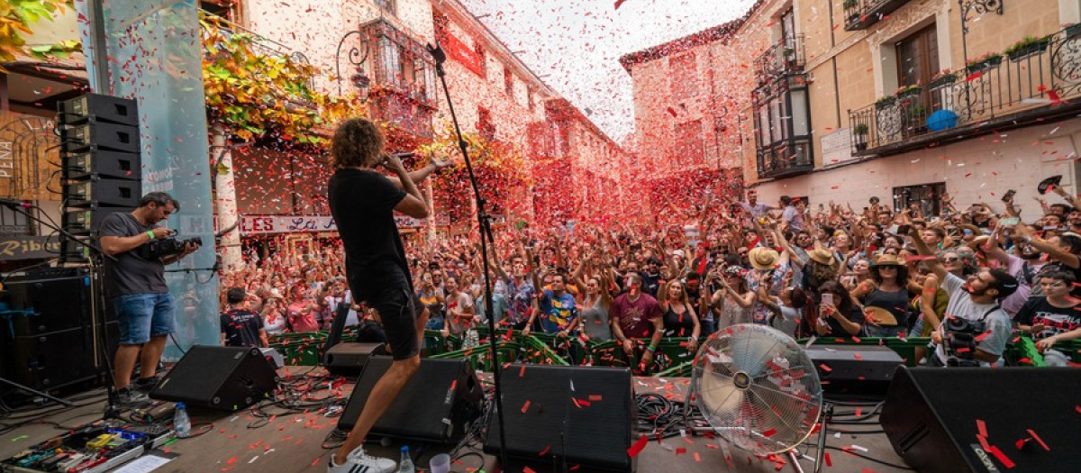 Sonorama Ribera en la Plaza del Trigo
