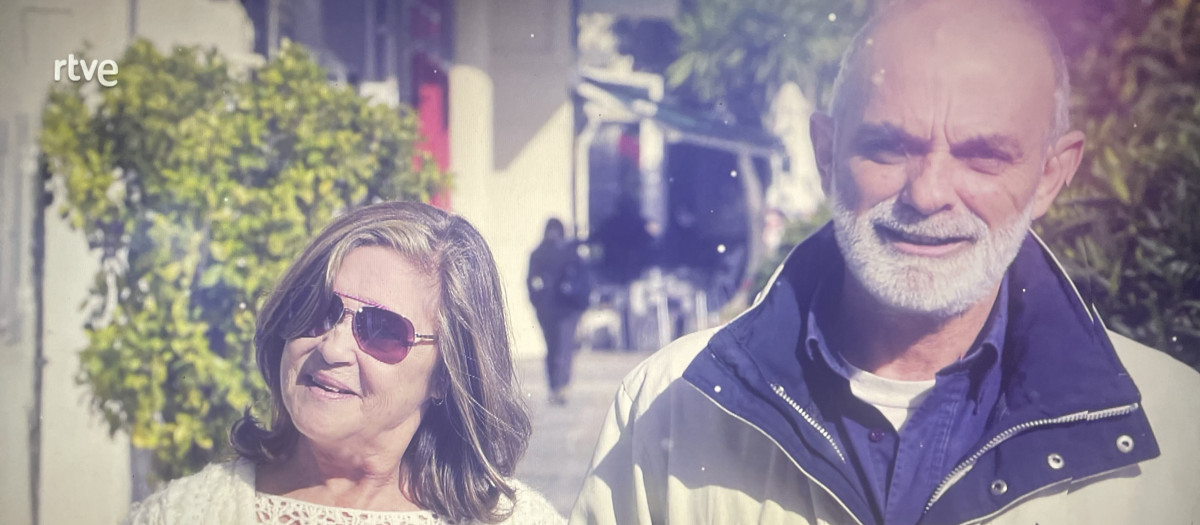 Marisol, con su actual pareja, Massimo Stecchini