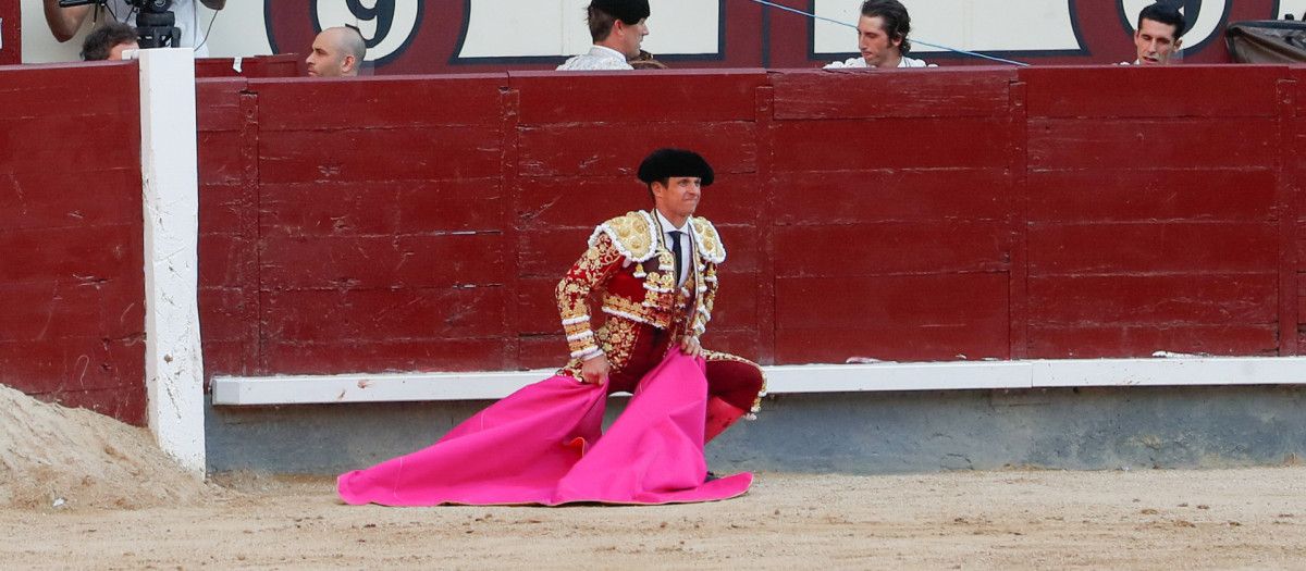 El Juli en las Ventas el pasado 11 de junio