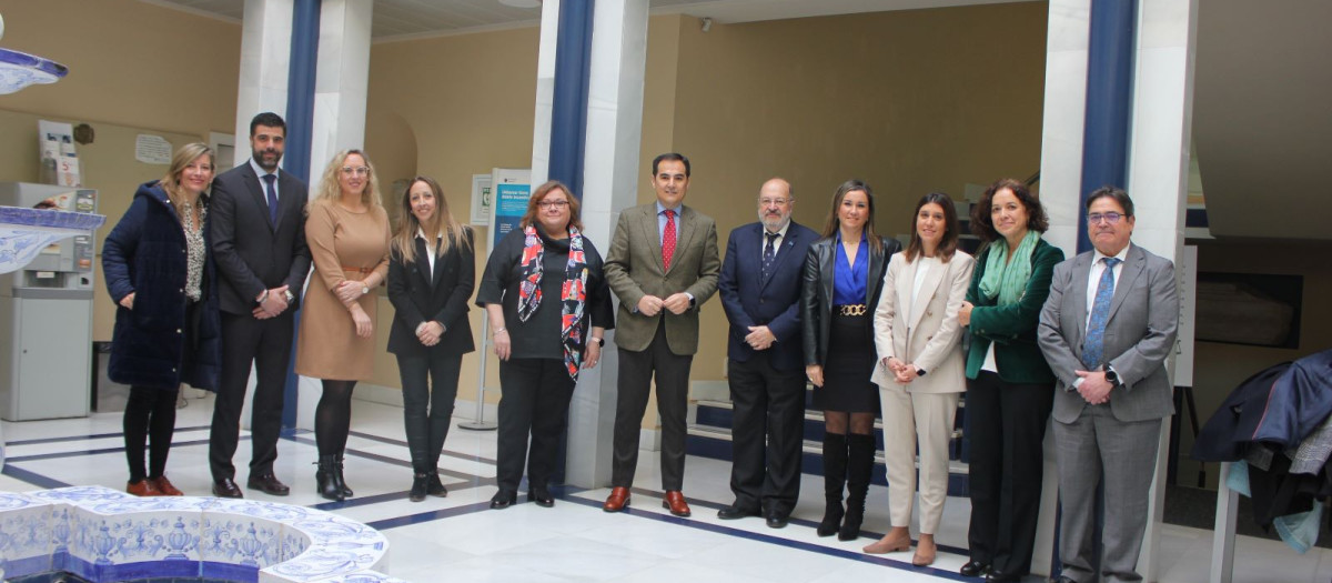 El consejero José Antonio Nieto, en el Colegio de Abogados de Córdoba