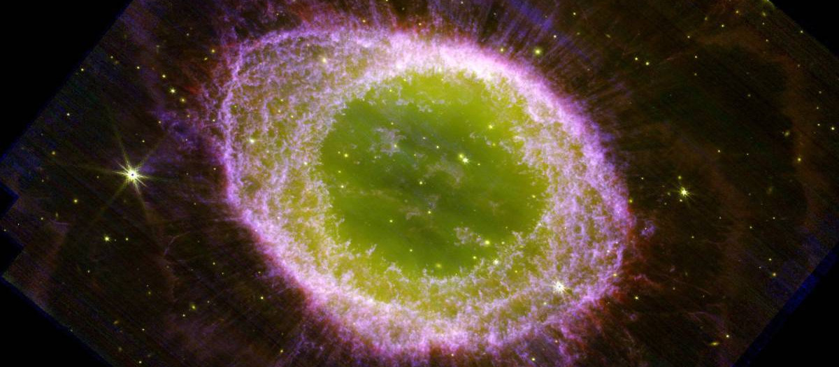La impresionante imagen de una nebulosa vista por el telescopio James Webb