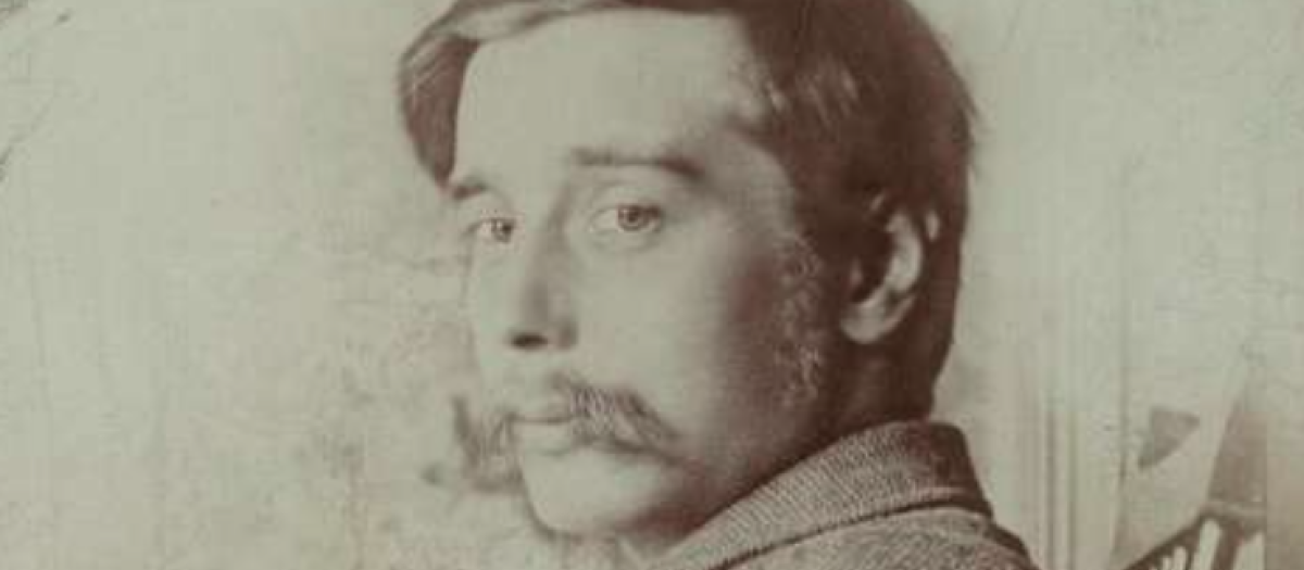 El escritor H.G. Wells en su juventud