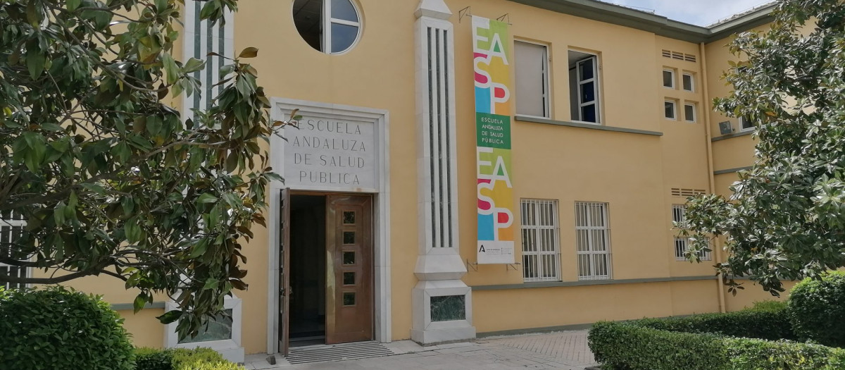 Fachada de la Escuela Andaluza de Salud Pública (EASP)