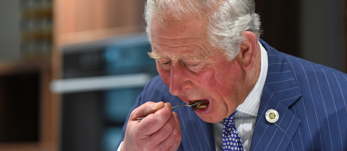 Prince Charles of Wales opens the Waitrose & Partners' Food Innovation Studio in Bracknell, Berkshire