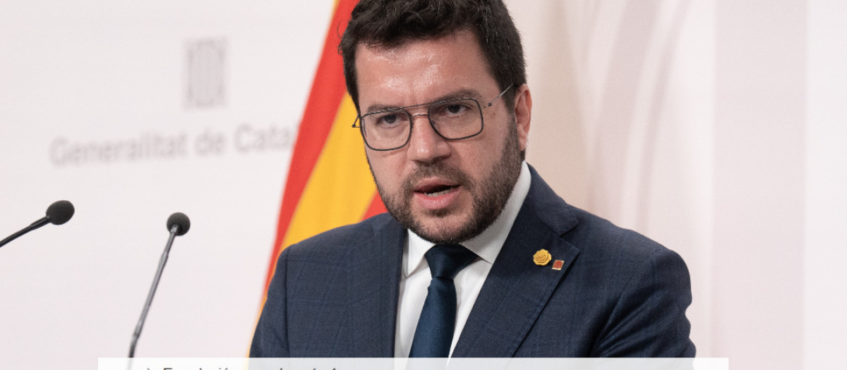 Fragmento donde el Gobierno admite que la información no ha sido elaborada por el Servicio de Empleo catalán ni la tiene en su poder