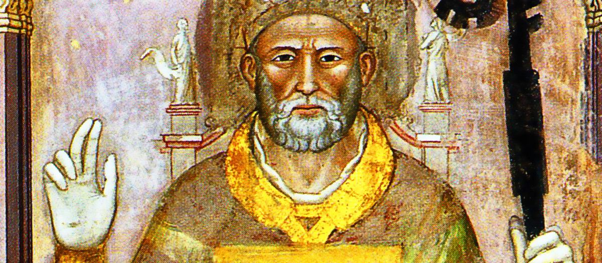 Retratado por Andrea de Bonaiuto, 1365