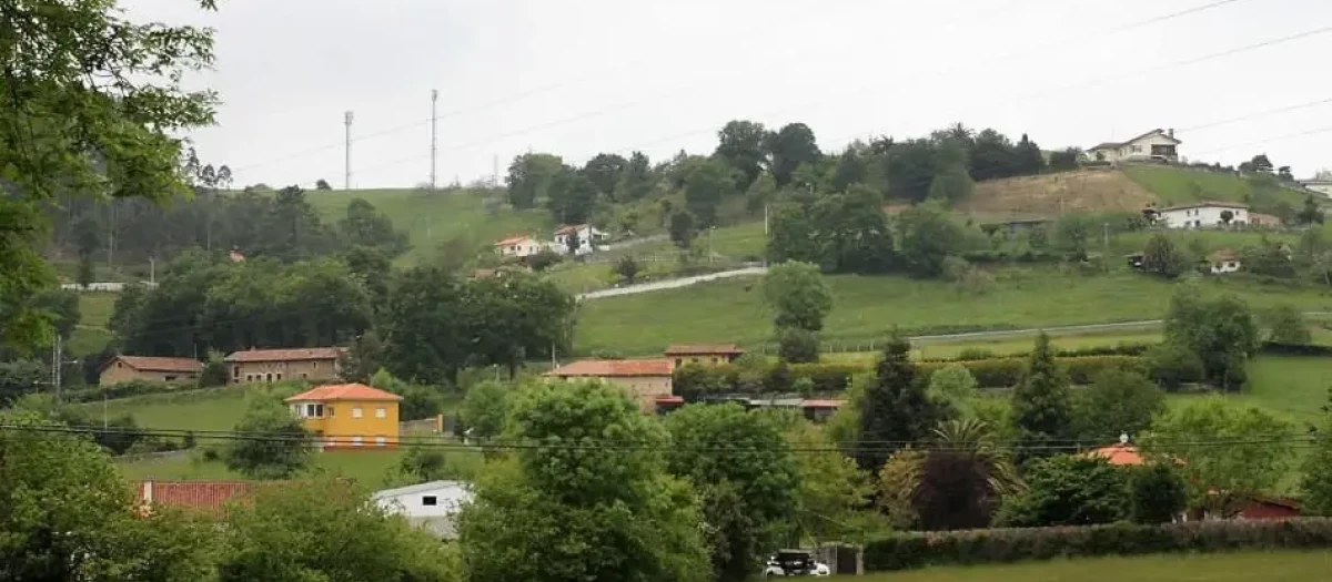 Parroquia de Arroes, en el concejo de Villaviciosa