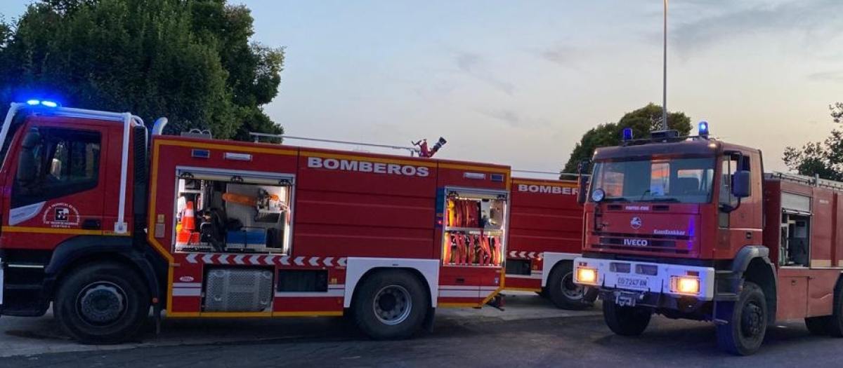 Imagen de archivo de vehículos de bomberos del Consorcio Provincial de Córdoba.