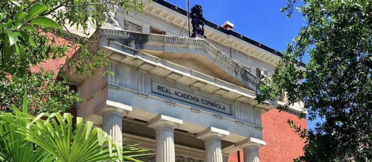 Sede de la Real Academia de la Lengua