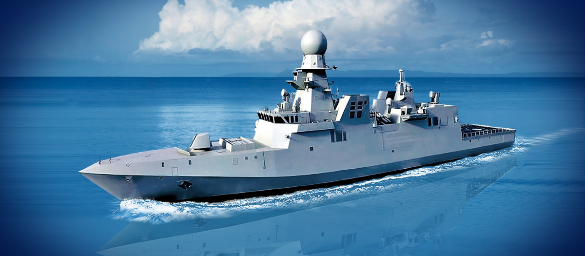 Prototipo de la futura corbeta europea en la que participa la Armada española