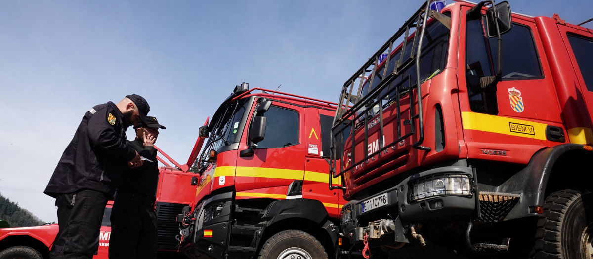 Bomberos, en una imagen de archivo