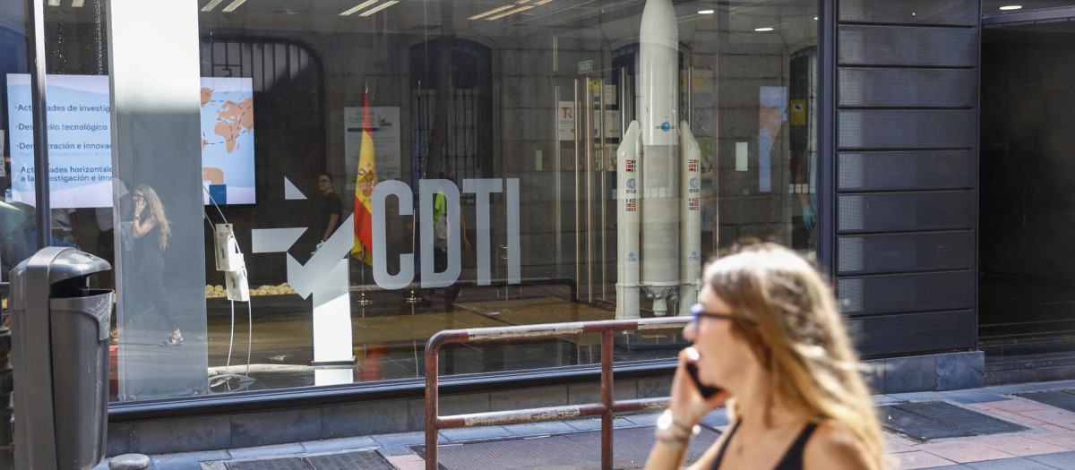 Sede del Centro para el Desarrollo Tecnológico que ha sido objeto del falso aviso de bomba