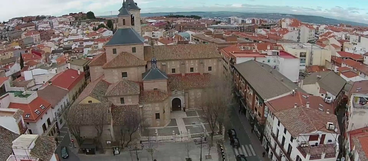 Imagen aérea de Arganda del Rey