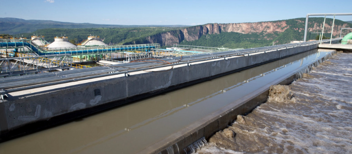 Planta de tratamiento de aguas residuales