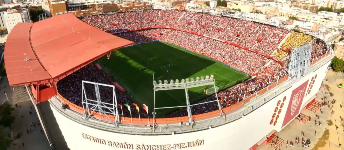 El Estadio Ramón Sánchez Pizjuán