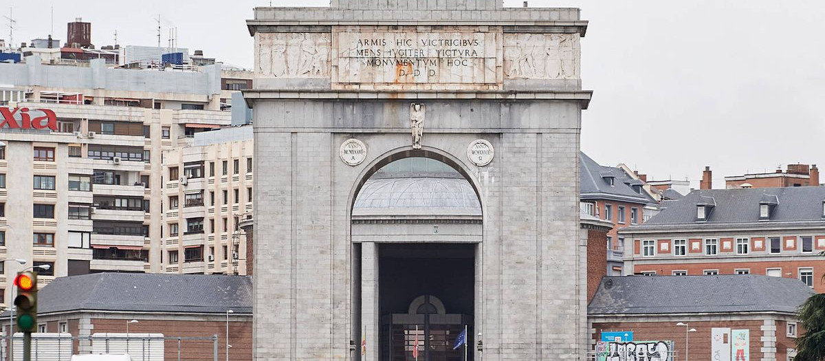 Arco del Triunfo en Madrid