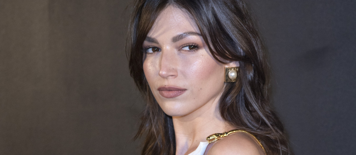 Actress Ursula Corbero attending the SaintLaurent event during Paris Fashion Week on March 1, 2022.