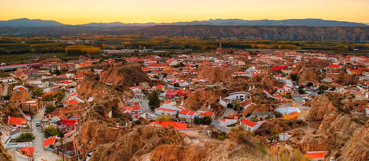 Benalúa de Guadix, una de las primeras etapas de la ruta