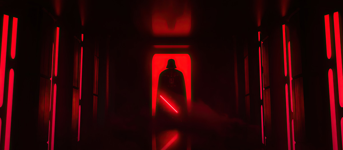 Imagen de la escena de Dath Vader en Rogue One