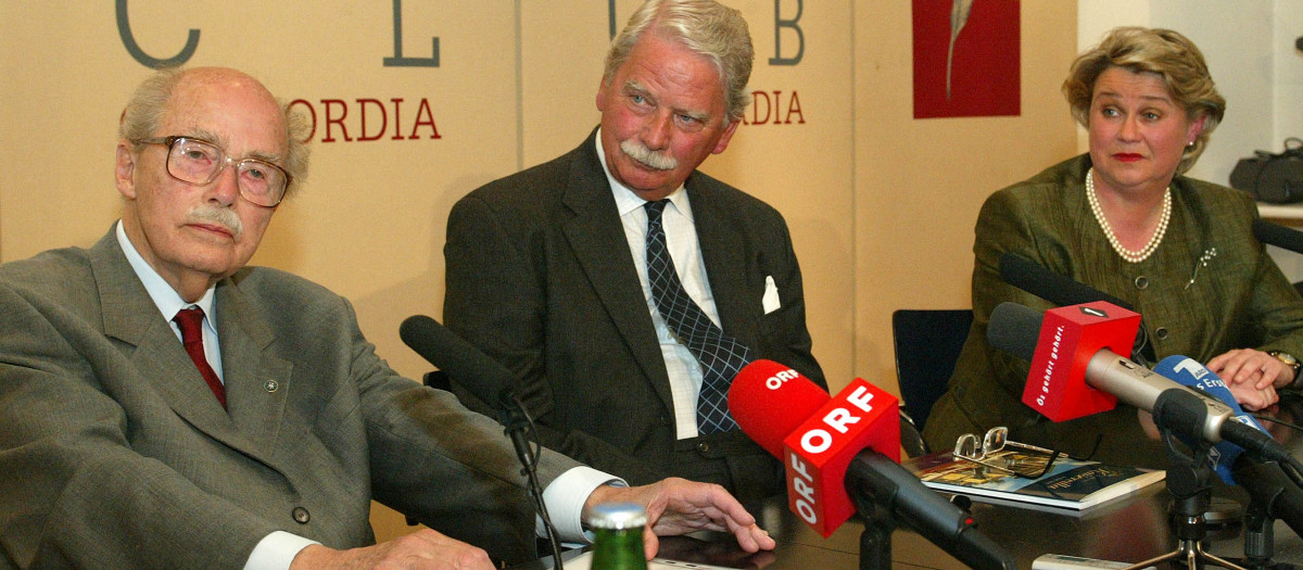 Otto de Hasburgo y familiares