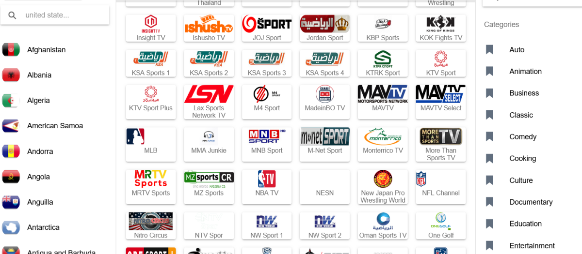 Esta web permite ver canales de televisión gratis por todo el mundo