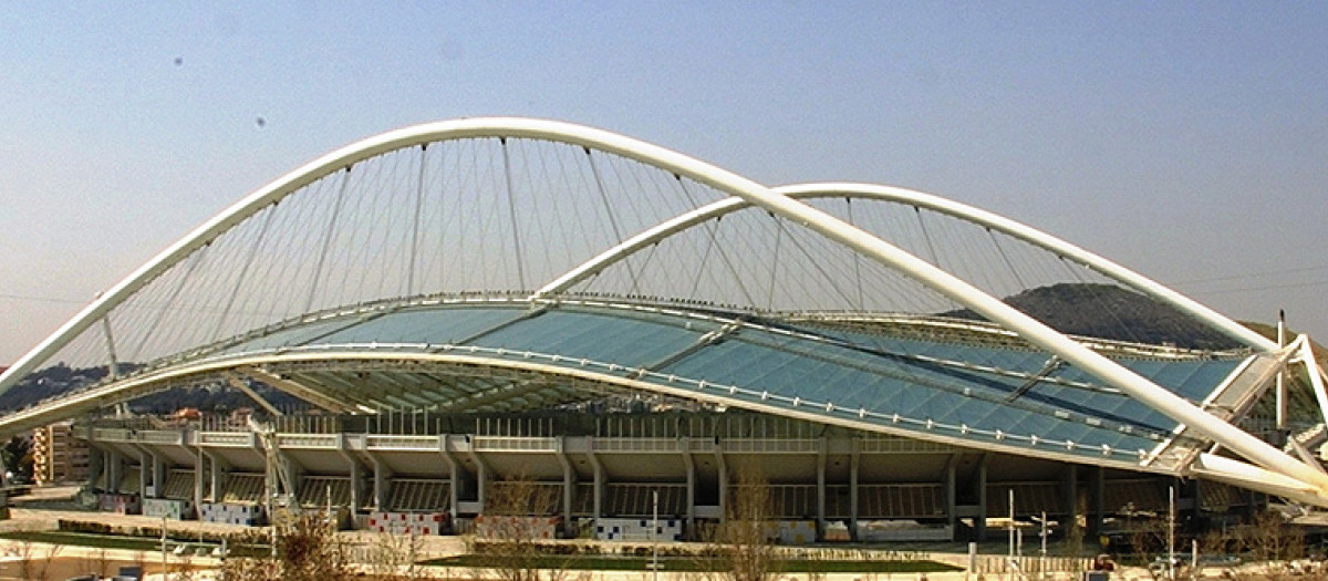 Foto del Estadio Olímpico de Atenas publicada en su página web oficial