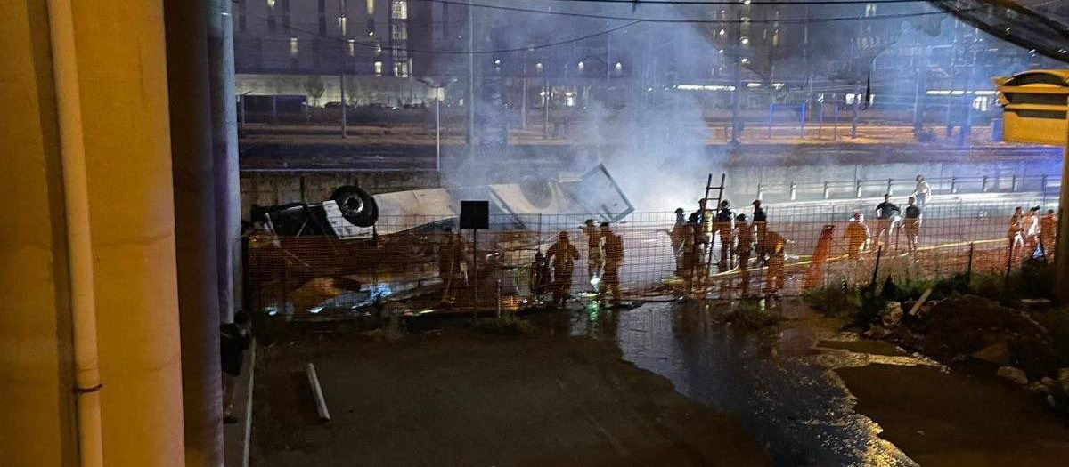 Accidente de autobús en Venecia