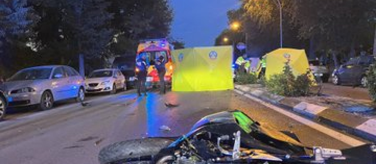 Accidente Madrid