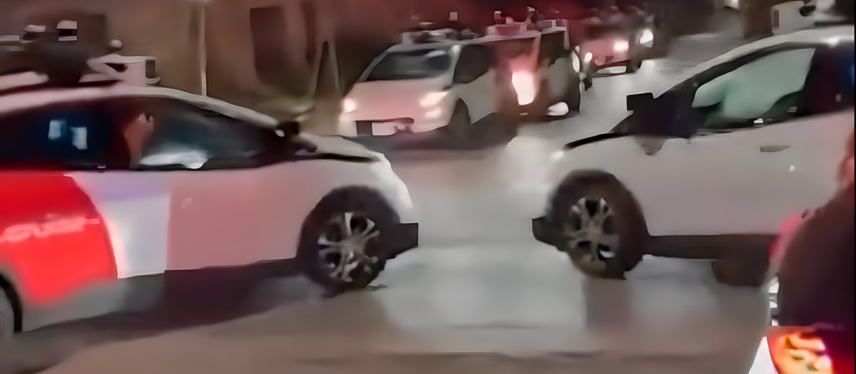 Taxis robot atascados