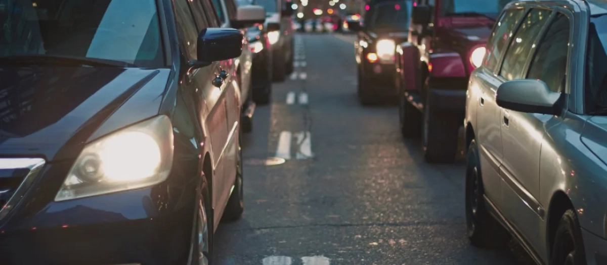 El volumen de tráfico y la concentración de coches incide en el porcentaje de accidentes