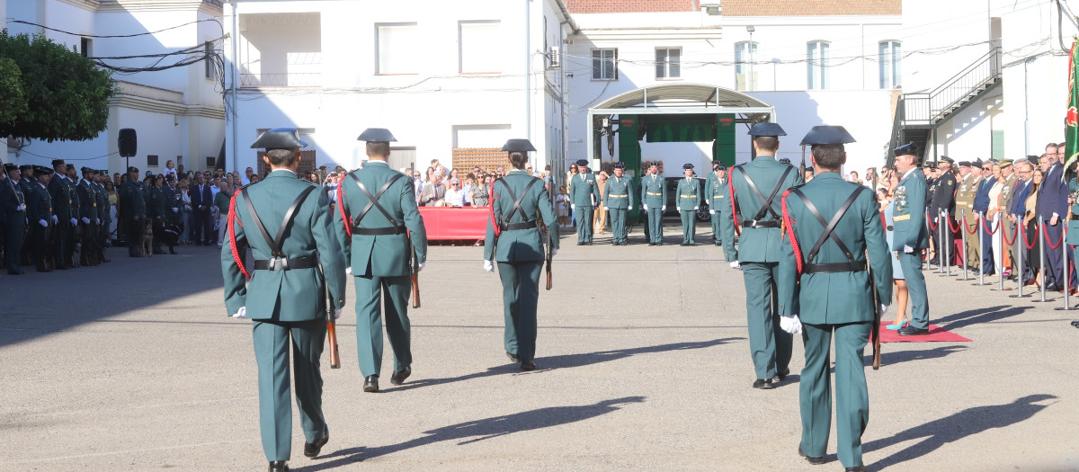 Acto institucional por la Festividad del Día de la Virgen del Pilar, Patrona de la Guardia Civil.