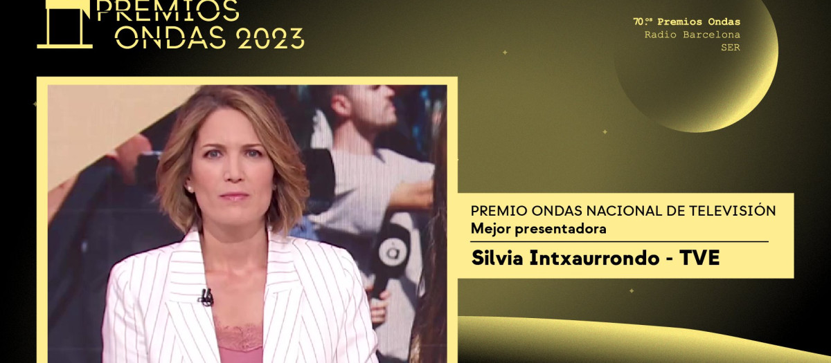 Silvia Intxaurrondo Gana El Premio Ondas A La Mejor Presentadora