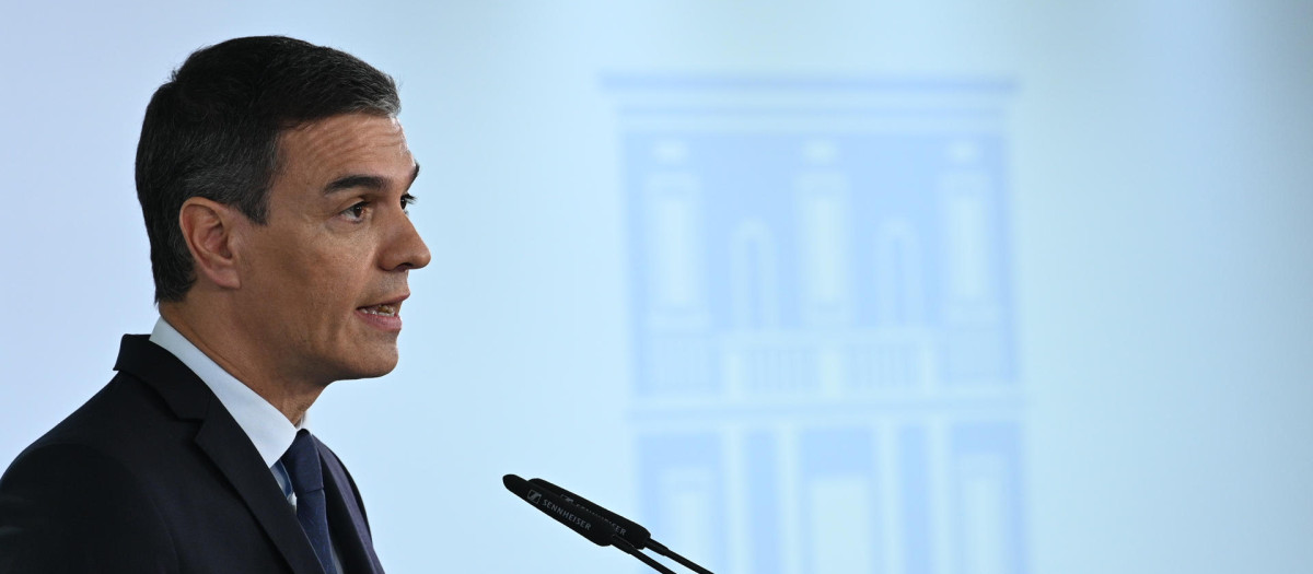 El presidente del Gobierno en funciones, Pedro Sánchez