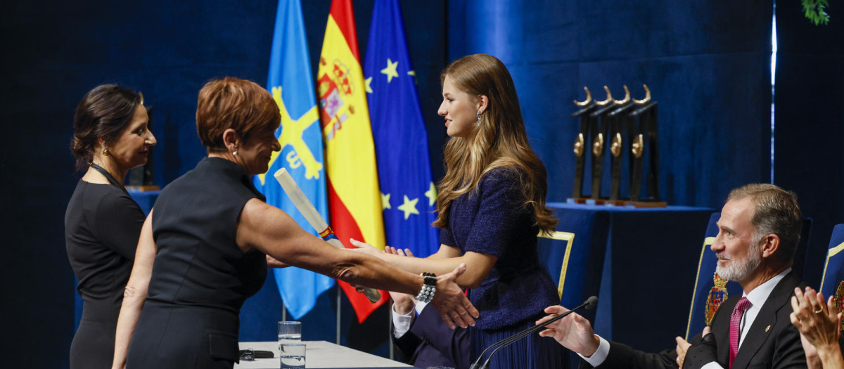 Doña Leonor entrega los galardones de la Fundación Princesa de Asturias