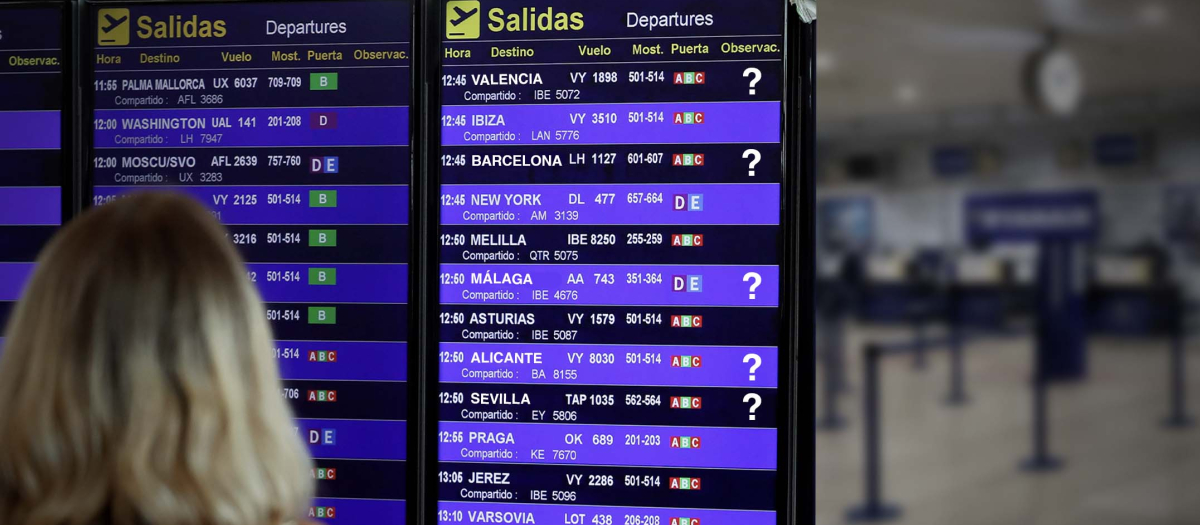 Varios vuelos de lo más habituales podrían verse afectados por el pacto PSOE-Sumar