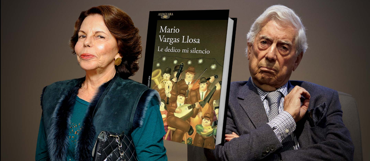 Patricia Llosa y Mario Vargas Llosa, quien le ha dedicado su último libro