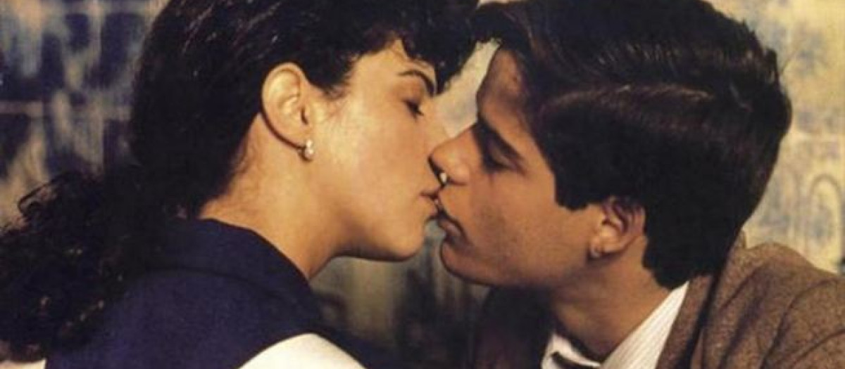 Maribel Verdú y Jorge Sanz, en 'Amantes' (1991), por la que el segundo estuvo nominado al Goya al actor protagonista