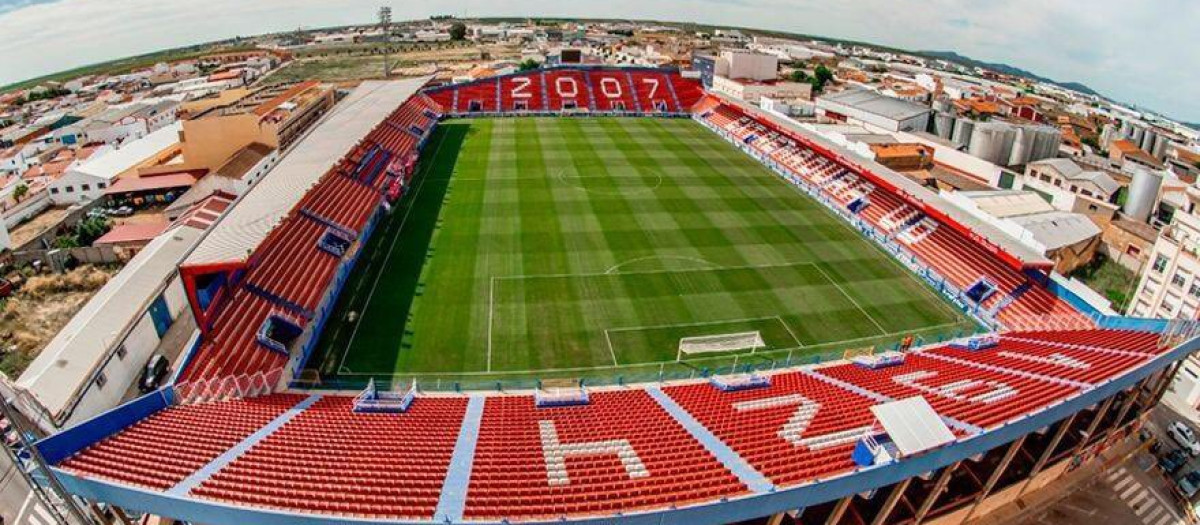 Estadio Francisco de la Hera, donde se disputará el partido