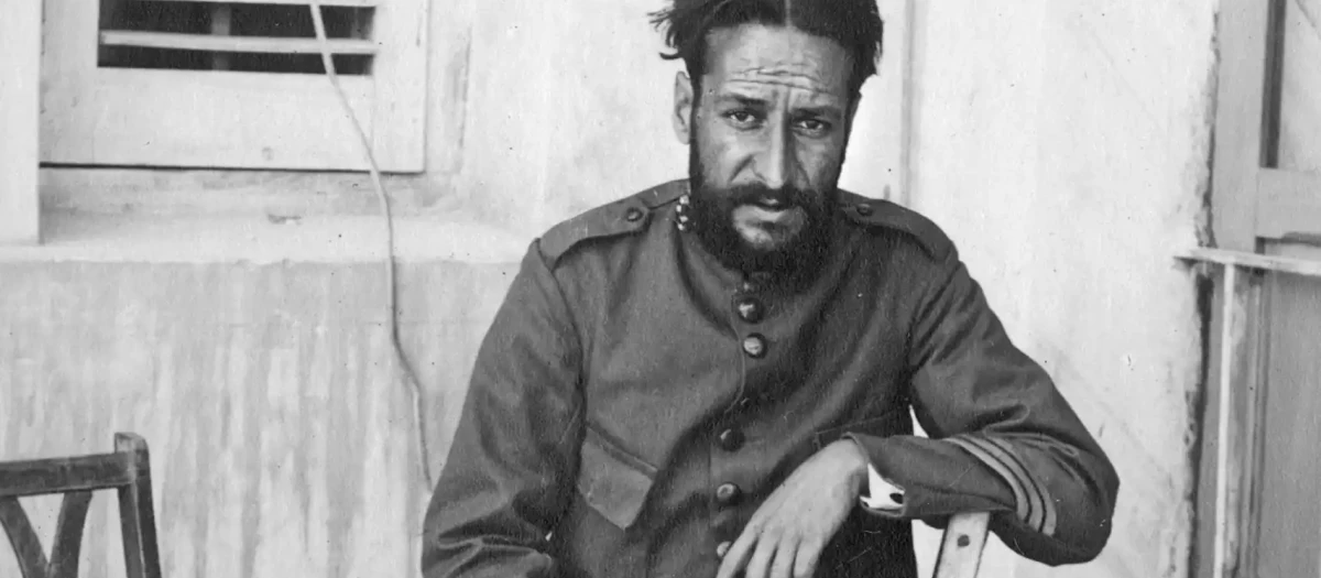El sargento Basallo, tras ser liberado de Axdir