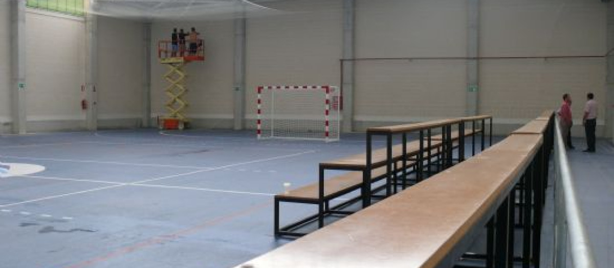 El pabellón polideportivo de la ciudad de Jumilla, donde ha ocurrido el suceso