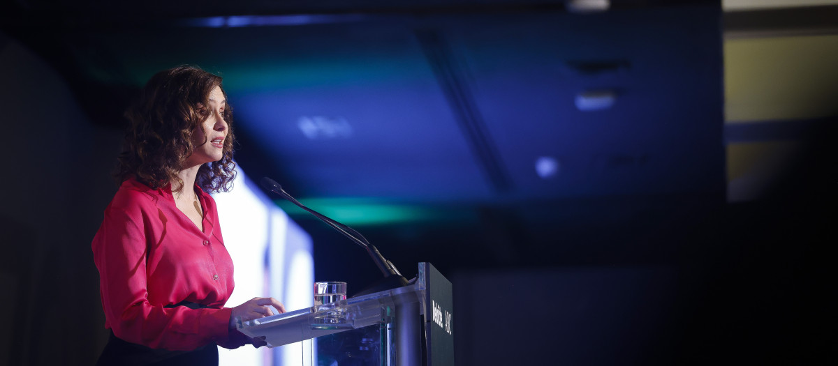 La presidenta de la Comunidad de Madrid, Isabel Díaz Ayuso