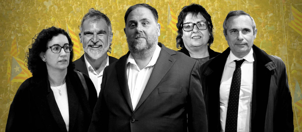 De Jordi Cuixart a Josep Lluís Alay, algunos de los beneficiarios potenciales de la amnistía