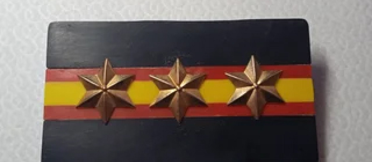 Galleta de capitán de la Legión