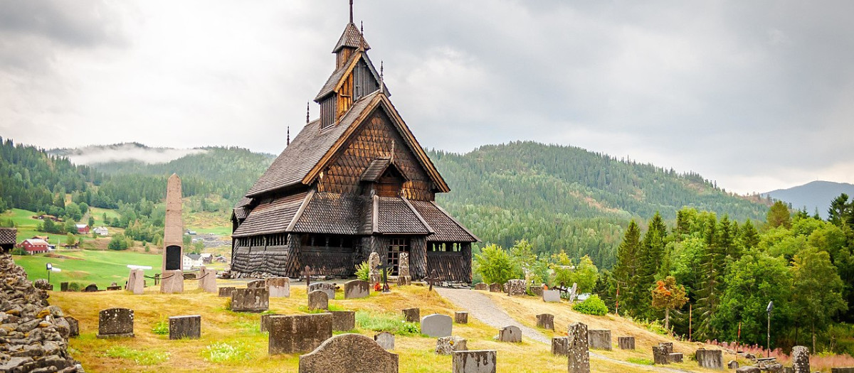 Iglesia de madera de Eidsborg, 2018