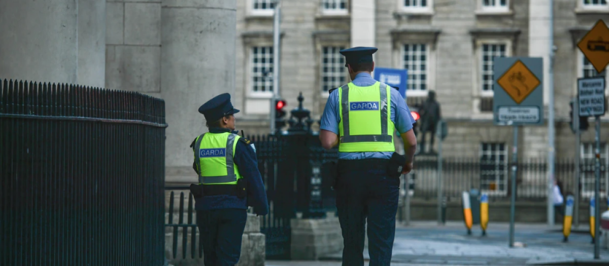 Imagen de archivo de la Policía Irlandesa