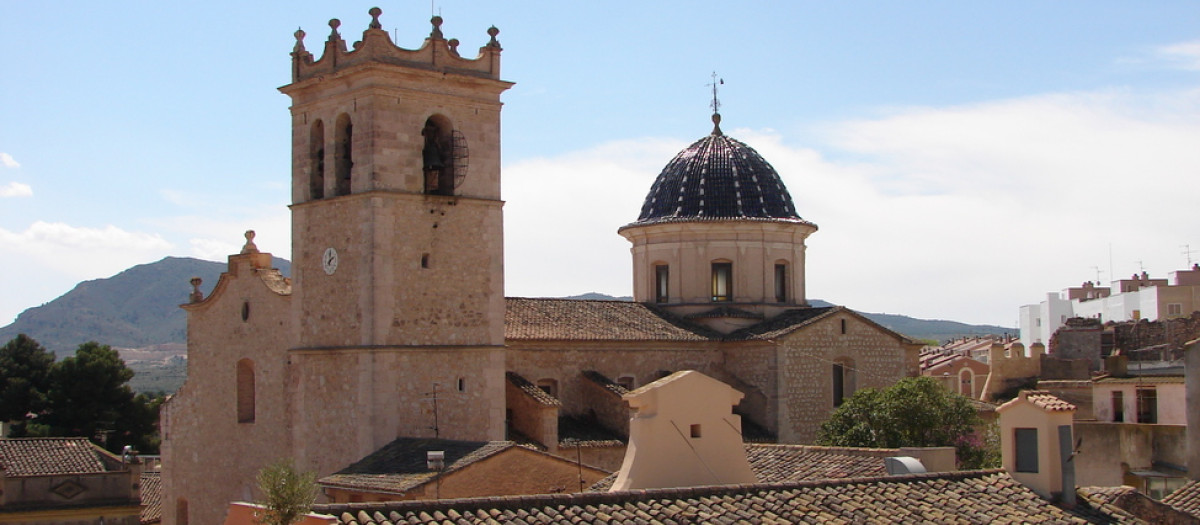 Iglesia de Santa Catalina, en Caudete