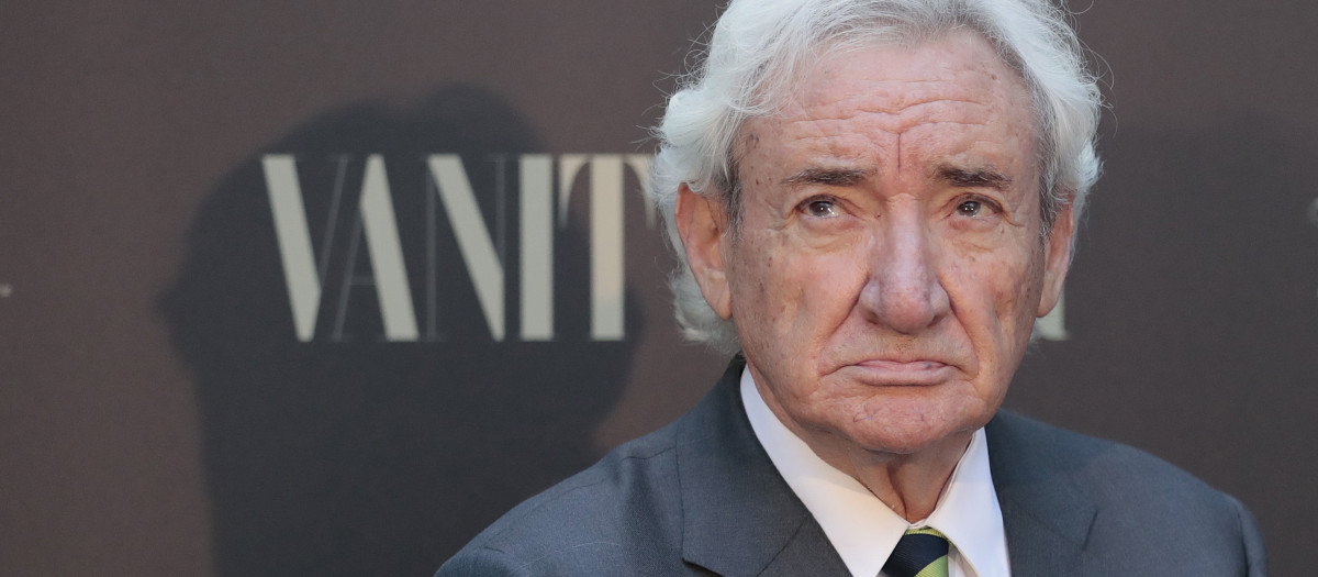 Journalist Luis del Olmo at photocall of 2 edition of “ Periodismo Vanity Fair “ awards in Madrid on Tuesday, 12 June 2018.