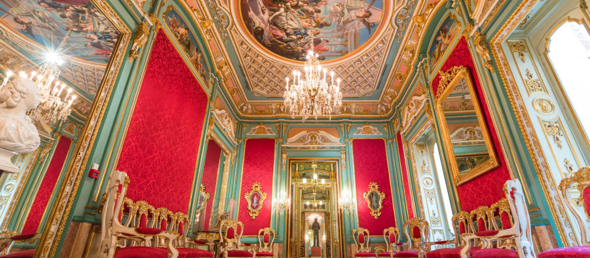 Interior del Palacio del Marqués de Dos Aguas, en Valencia