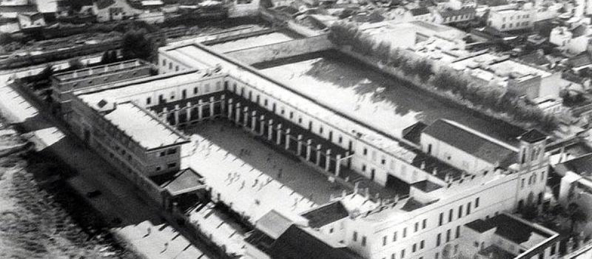 Vista aérea del Colegio Salesianos