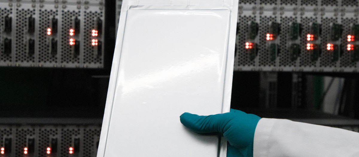Primer prototipo de batería de iones de litio sin cobalto de gran formato en España